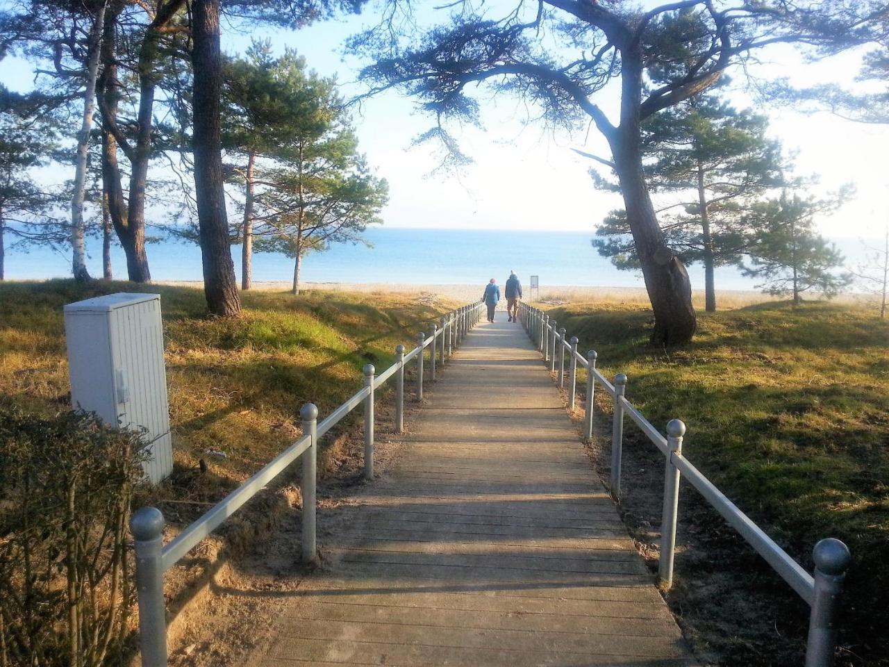 Strandappartement in Binz Esterno foto